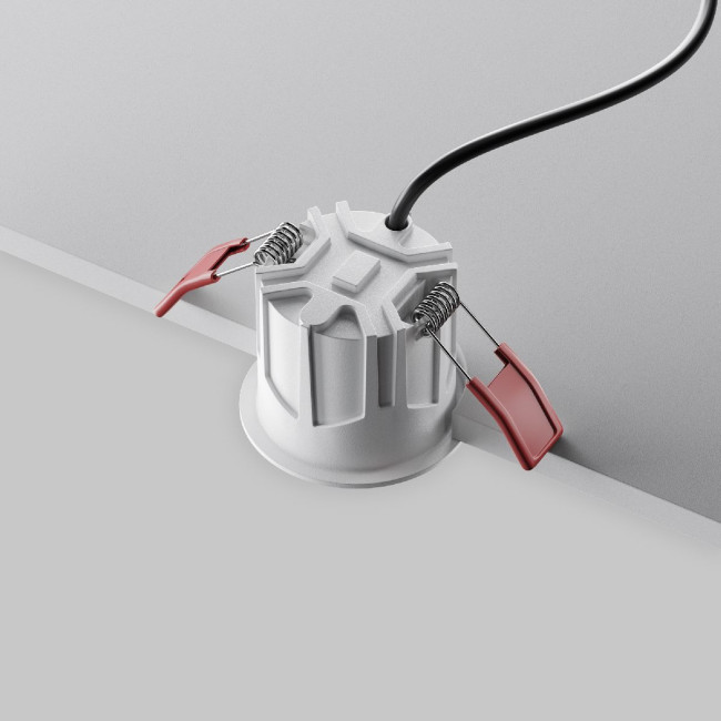 Встраиваемый светильник Maytoni Alfa LED DL043-01-10W2.7K-RD-W Встраиваемый светильник Maytoni Alfa LED DL043-01-10W2.7K-RD-W