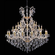 Подвесная люстра Crystal Lux Hollywood SP16+8+8 Gold Подвесная люстра Crystal Lux Hollywood SP16+8+8 Gold