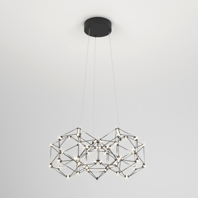 Подвесной светильник Eurosvet Uma 90169/5 черный жемчуг a061150 Подвесной светильник Eurosvet Uma 90169/5 черный жемчуг a061150