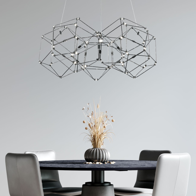 Подвесной светильник Eurosvet Uma 90169/5 черный жемчуг a061150 Подвесной светильник Eurosvet Uma 90169/5 черный жемчуг a061150