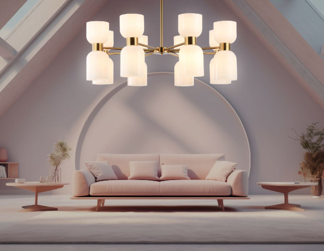 Люстра на штанге Ambrella Light High Light Heigh Light LH56095 Люстра на штанге Ambrella Light High Light Heigh Light LH56095