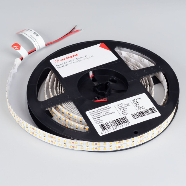 Светодиодная лента Arlight UL-A320-15mm 24V Warm2700 (32 W/m, IP20, 5m) 052756 Светодиодная лента Arlight UL-A320-15mm 24V Warm2700 (32 W/m, IP20, 5m) 052756