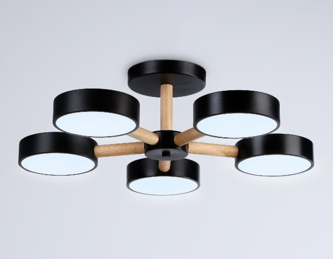 Люстра на штанге Ambrella Light Comfort LineTech FL4828 Люстра на штанге Ambrella Light Comfort LineTech FL4828