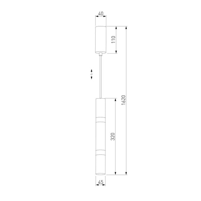 Подвесной светильник Eurosvet Axel 50210/1 LED белый