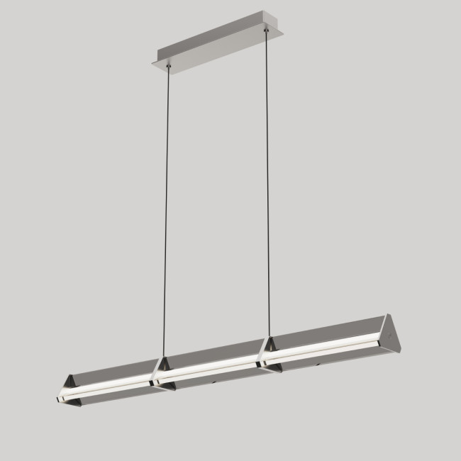 Подвесной светильник MD24001031-1A nickel/grey