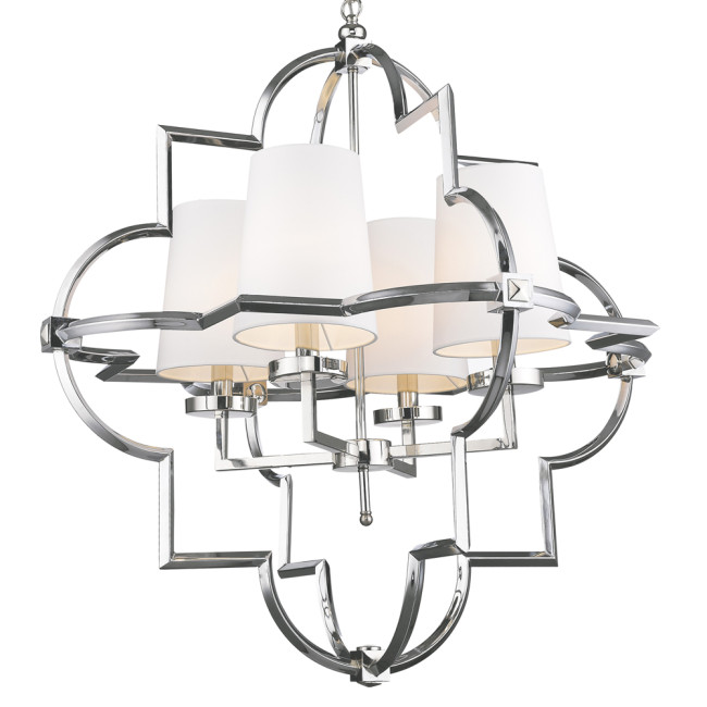 Подвесная люстра Delight Collection Mandeville KM0728P-4L nickel Подвесная люстра Delight Collection Mandeville KM0728P-4L nickel