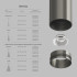 Трековый однофазный светильник Denkirs Shine spot DK5744-DN Трековый однофазный светильник Denkirs Shine spot DK5744-DN