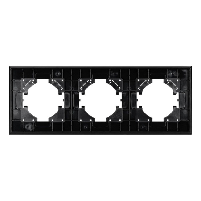 Рамка на 3 поста из натурального дерева Arlight FRM-XSILO-WD-3-NL 050873 Рамка на 3 поста из натурального дерева Arlight FRM-XSILO-WD-3-NL 050873