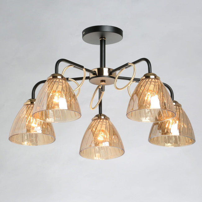 Люстра на штанге De Markt Альфа 324017905 Люстра на штанге De Markt Альфа 324017905