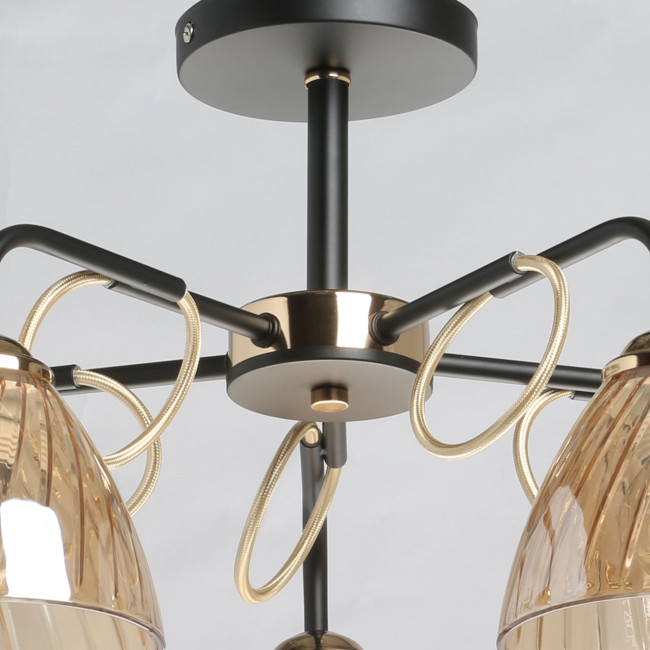 Люстра на штанге De Markt Альфа 324017905 Люстра на штанге De Markt Альфа 324017905