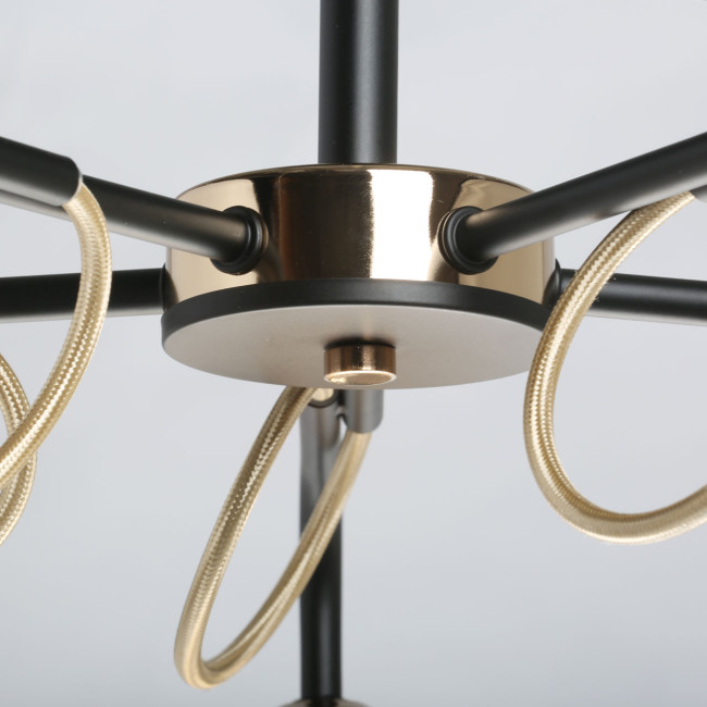 Люстра на штанге De Markt Альфа 324017905 Люстра на штанге De Markt Альфа 324017905