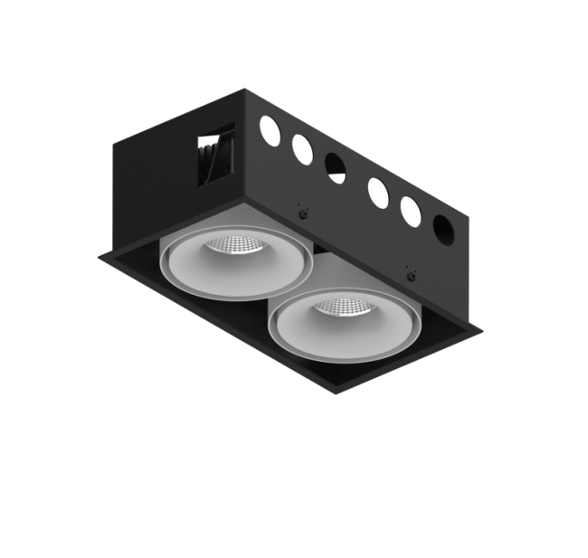 Корпус встраиваемого светильника SWG COMBO-CRD2-WH 006673 Корпус встраиваемого светильника SWG COMBO-CRD2-WH 006673