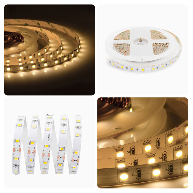 Светодиодная лента Apeyron Стандарт 24В 5050 14,4Вт/м 3000К 5м IP20 00-338 Светодиодная лента Apeyron Стандарт 24В 5050 14,4Вт/м 3000К 5м IP20 00-338