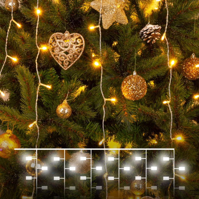 Гирлянда занавес Eurosvet 200-002 теплый белый 2*3м IP20 Гирлянда занавес Eurosvet 200-002 теплый белый 2*3м IP20