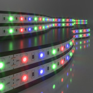 Светодиодная лента Elektrostandard 24V 14,4W 60Led 5050 IP20 RGB, 5м 4690389167713 Светодиодная лента Elektrostandard 24V 14,4W 60Led 5050 IP20 RGB, 5м 4690389167713