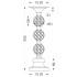 Подсвечник Garda Decor 22-86642L Подсвечник Garda Decor 22-86642L