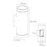 Уличный настенный светильник Arte Lamp Torcular A1313AL-2BK Уличный настенный светильник Arte Lamp Torcular A1313AL-2BK