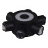 Архитектурный светильник Reluce 86973-9.2-007U LED2W+6*1W BK