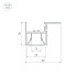 Профиль Arlight FOLED-CEIL-SIDE-2000 023864 Профиль Arlight FOLED-CEIL-SIDE-2000 023864