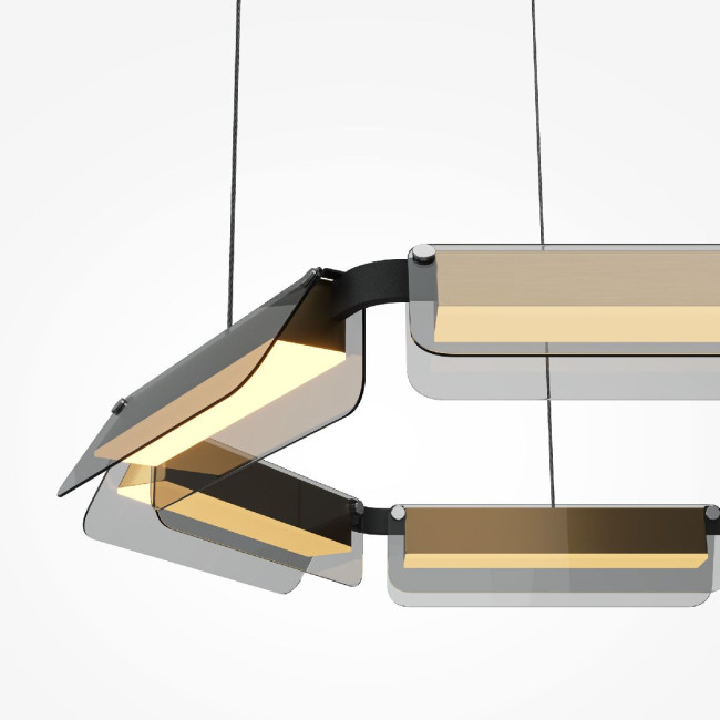 Подвесная люстра Maytoni Flat MOD296PL-L40BS3K Подвесная люстра Maytoni Flat MOD296PL-L40BS3K