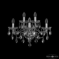 Бра Bohemia Ivele Crystal 1415B/3+2/200/XL Ni Бра Bohemia Ivele Crystal 1415B/3+2/200/XL Ni