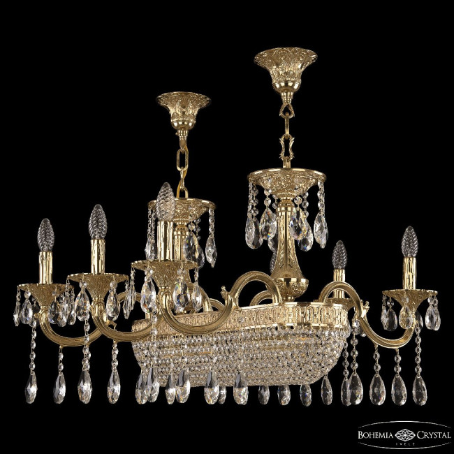 Подвесная люстра Bohemia Ivele Crystal 72152/6/250/600 G Подвесная люстра Bohemia Ivele Crystal 72152/6/250/600 G