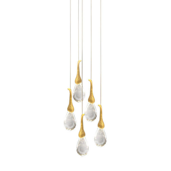 Подвесной светильник Delight Collection Seed OMG07287-5 gold Подвесной светильник Delight Collection Seed OMG07287-5 gold