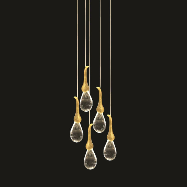 Подвесной светильник Delight Collection Seed OMG07287-5 gold Подвесной светильник Delight Collection Seed OMG07287-5 gold