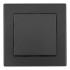Выключатель одноклавишный Arte Milano SET06-1-30-1 black Выключатель одноклавишный Arte Milano SET06-1-30-1 black