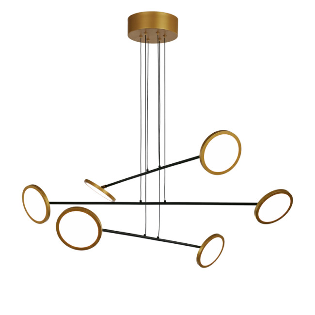 Подвесная люстра Delight Collection MD19001002-6A black/gold Подвесная люстра Delight Collection MD19001002-6A black/gold