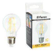 Лампа светодиодная Feron LB-620 Шар E27 20W 2700K 38245 Лампа светодиодная Feron LB-620 Шар E27 20W 2700K 38245