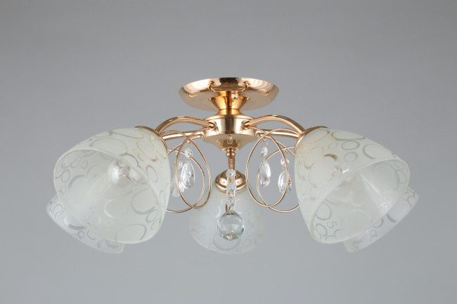 Потолочная люстра Omnilux Caldiero OML-29007-05 Потолочная люстра Omnilux Caldiero OML-29007-05