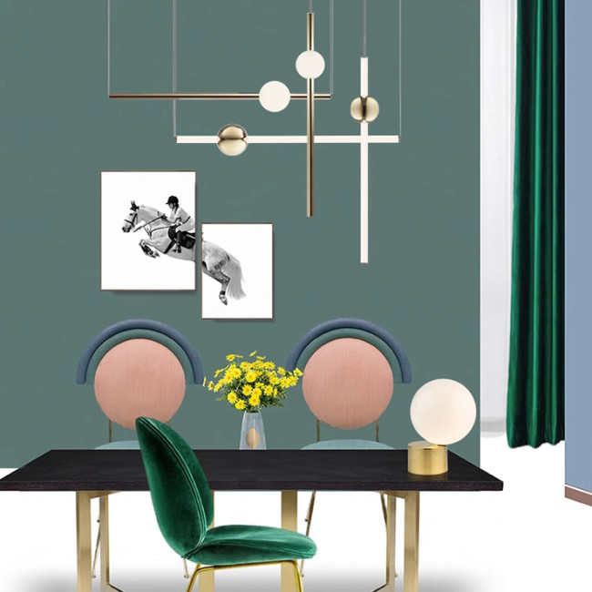 Подвесной светильник ImperiumLoft Lee Broom Orion Globe Light 85411-22 Подвесной светильник ImperiumLoft Lee Broom Orion Globe Light 85411-22