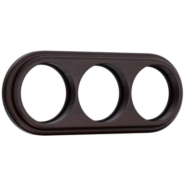 Рамка на 3 поста Werkel венге W0035226 4690389166600 Рамка на 3 поста Werkel венге W0035226 4690389166600