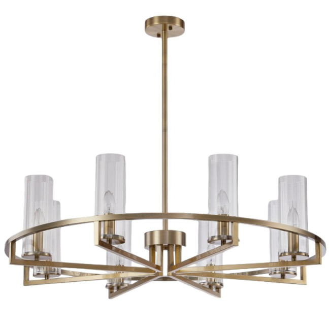 Подвесная люстра iLamp Evolution 6806-8 QGD