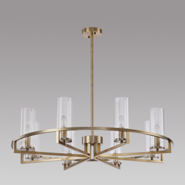 Подвесная люстра iLamp Evolution 6806-8 QGD