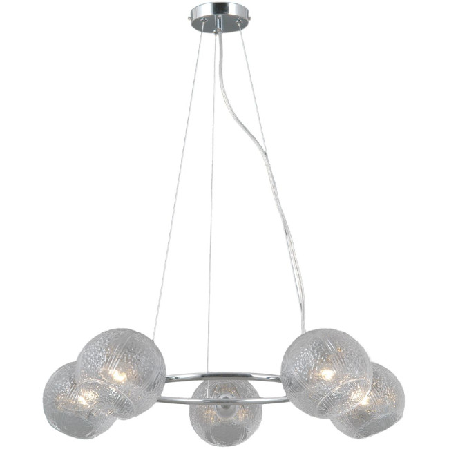 Подвесная люстра Illumico IL0728-5PSQ-24 CR ARIES