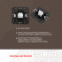 Розетка телефонная RJ11 Arte Milano 217.51-1.black