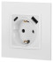Розетка со шторками с USB type-A+C Эра Elegance 14-4108-01М Б0067710 Розетка со шторками с USB type-A+C Эра Elegance 14-4108-01М Б0067710