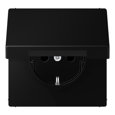 Розетка Schuko с крышкой Jung LS1520BFKLSWM Розетка Schuko с крышкой Jung LS1520BFKLSWM