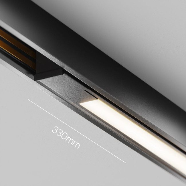Трековый магнитный светильник Maytoni Technical Basis Exility X TR240-2-6W4K-B Трековый магнитный светильник Maytoni Technical Basis Exility X TR240-2-6W4K-B