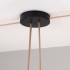 Чаша накладная для блока питания Arlight ART-INBELT-CANOPY-SURFACE-POWER (BK, 48V) 047964