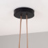 Чаша накладная для блока питания Arlight ART-INBELT-CANOPY-SURFACE-POWER (BK, 48V) 047964
