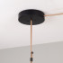 Чаша накладная для блока питания Arlight ART-INBELT-CANOPY-SURFACE-POWER (BK, 48V) 047964
