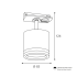 Трековый однофазный светильник Wolta Luce WTL-GX53/06W