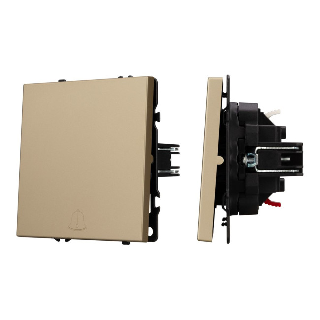 Механизм звонкового выключателя Arlight SWT-NOBE-MKR1-SFPL-L-GD (230V, 10A) 054271 Механизм звонкового выключателя Arlight SWT-NOBE-MKR1-SFPL-L-GD (230V, 10A) 054271