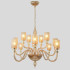 Подвесная люстра Crystal Lux SILVESTRO SP12 AMBER Подвесная люстра Crystal Lux SILVESTRO SP12 AMBER