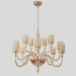 Подвесная люстра Crystal Lux SILVESTRO SP12 AMBER Подвесная люстра Crystal Lux SILVESTRO SP12 AMBER