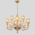 Подвесная люстра Crystal Lux SILVESTRO SP12 AMBER Подвесная люстра Crystal Lux SILVESTRO SP12 AMBER