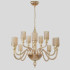 Подвесная люстра Crystal Lux SILVESTRO SP12 AMBER Подвесная люстра Crystal Lux SILVESTRO SP12 AMBER